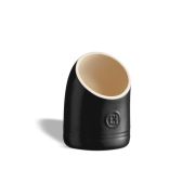 EMILE HENRY (Франция) Солонка 600 мл. d=110 мм. h=155 мм. профессиональная черная Emile Henry /1/2/ ВДОХНОВЕНИЕ