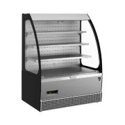 ВИТРИНА КОНДИТЕРСКАЯ KAYMAN KВК-950МГ ОТКРЫТАЯ ПРИСТЕННАЯ ЛЮКС СЕРЫЙ МАТОВЫЙ