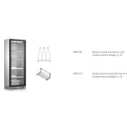 ШКАФ ВИННЫЙ GEMM WD5/121 + ПОЛКИ  WR5/01 2 ШТ. + ПОЛКИ WT5/01 2 ШТ.
