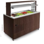 СТОЛ ШВЕД.ОХЛАЖД.ОСТРОВ. ENOFRIGO DOGE ISOLA RF 1400 ВЕНГЕ