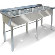 ВАННА МОЕЧНАЯ ТРОЙНАЯ ВМ-42/657