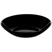 ARC (Франция) Тарелка d=200 мм. глубокая 780 мл. h=42 мм.  Эволюшн Блэк /6/24/1440/