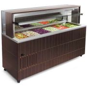 СТОЛ ШВЕД.ОХЛ.ПРИСТ. ENOFRIGO DOGE WALL RF 1400 ВЕНГЕ