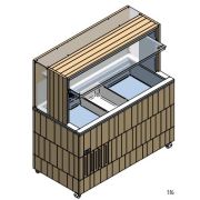 СТОЛ ШВЕД.ОХЛ.ПРИСТ. ENOFRIGO DOGE WALL VT RF 1400 СВЕТ.ДУБ