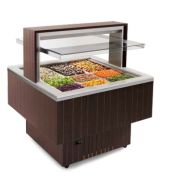 СТОЛ ШВЕД.ОХЛАЖД.ОСТРОВ. ENOFRIGO DOGE ISOLA QUADRA RF VT ВЕНГЕ