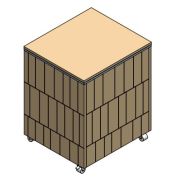 ПРИЛАВОК НЕЙТРАЛЬНЫЙ ENOFRIGO DOGE ELEMENTO UNIONE 650 NE ВЕНГЕ