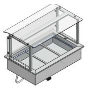 ПРИЛАВОК ПОДОГР/ПАР ENOFRIGO DOGE SERVITO V-CURVO BM 1000 ВСТРАИВАЕМЫЙ