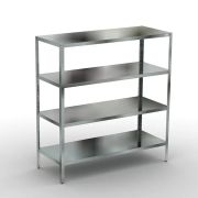 СТЕЛЛАЖ КУХОННЫЙ РАЗБОРНЫЙ КОБОР СК-180/40 (ВЫСОТА 1800)