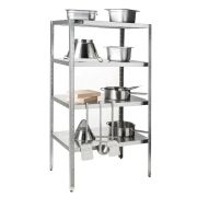 СТЕЛЛАЖ ПЕРФОРИРОВАННЫЙ РАЗБОРНЫЙ КОБОР СКП-100/40/430 (ВЫСОТА 1800)