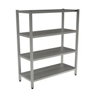 СТЕЛЛАЖ ПЕРФОРИРОВАННЫЙ РАЗБОРНЫЙ КОБОР СКТПР-120/60 (ВЫСОТА 1800)