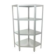 СТЕЛЛАЖ ПЕРФОРИРОВАННЫЙ УГЛОВОЙ РАЗБОРНЫЙ КОБОР СКПУ-5/3-80/100/430 (ВЫСОТА 1800)