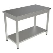 СТОЛ РАЗДЕЛОЧНЫЙ КОБОР СПР-150/70/П БЕЗ БОРТА