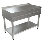 СТОЛ С ВЫДВИЖНЫМИ ЯЩИКАМИ КОБОР СПБЯ-120/70/П