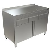 СТОЛ С ВЫДВИЖНЫМИ ЯЩИКАМИ КОБОР СПБЯ-150/70/Р