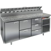 СТОЛ ДЛЯ ПИЦЦЫ HICOLD PZ2-123/GN (1/6) КАМЕНЬ