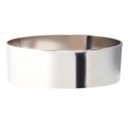 Форма кондитерская "Круг" d 24см h 6см, нержав. сталь 1H6X24