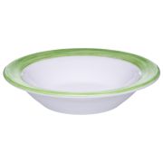 ARC (Франция) Блюдце d=120 мм. 110 мл. для десерта глубокое зеленый край  Браш /1/6/36/ АКЦИЯ