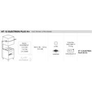 МАШИНА ПОСУДОМОЕЧНАЯ DIHR HT 12 ELETRON PLUS DA H+PS+CONTROL