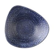 Салатник треугольный 0,60л d23,5см, без борта, цвет Homespun Chroma Twilight,Studio Prints HCTWTRB91