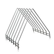 MGsteel Подставка для досок на  6 шт. 25,5*29*28 см. нерж. MG /1/