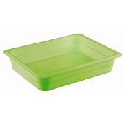 Пластик (Россия) Гастроемкость 1/2 h= 65 мм. 325*265 мм. 3,8 л. п/п зеленая /1/14/