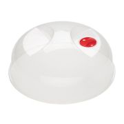 Пластик (Россия) Крышка d=29 см. для СВЧ с паровыпускным клапаном /1/22/