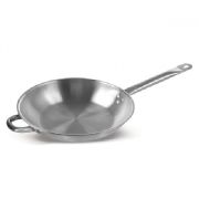 Нерж (Китай) Сковорода d=40 см. h=5 см. 6,5 л. нерж. (индукция) с 2 ручками /1/6/