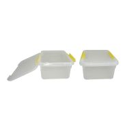 MGprof Контейнер для продуктов прямоуг.  6,0 л. 30*23*12 см. с желтым зажимом MGprof /1/30/