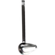 Нерж (Китай) Ложка соусная 100 мл. L ручки 28 см. нерж. сварная /1/120/