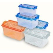 Пластик (Россия) Контейнер для продуктов прямоуг. 19 л. 42*28*22 см. п/п /1/25/