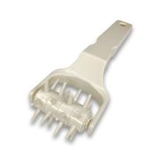 Пластик (Китай) Ролик для теста  6 см. (перфоратор) пластик /1/