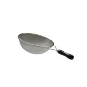 Нерж (Китай) Сито d=250 мм. нерж. размер ячейки 1*1 мм. с пластик. ручкой /1/100/