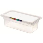 Пластик (Россия) Гастроемкость 1/3 h=100 мм. 325*176 мм. 3,8 л. п/п прозрачная  /1/6/