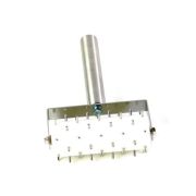 GI.METAL (Италия) Ролик для теста 12,7 см. (перфоратор) нерж. Gimetal /1/