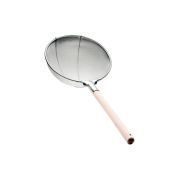 Нерж (Китай) Сито d=350 мм. нерж. с дерев. ручкой (мелкая сетка 1 мм) /1/30/