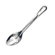 MGsteel Ложка гарнирная 28,6 см., L ручки 19 см. овальная перфор. нерж. MGsteel /1/144/ АКЦИЯ