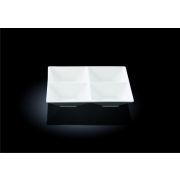 Wilmax (Англия) Менажница 4-х секц. 200*200 мм. квадр. Wilmax /3/18/