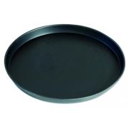 GI.METAL (Италия) Противень для пиццы d=36 см. h=2,5 см. голубая сталь Gimetal /1/20/