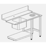 СТОЛ Д/ГРЯЗ.ПОСУДЫ DIHR T80E R
