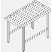 СТОЛ Д/ЧИСТ.ПОСУДЫ DIHR LC 96/A РОЛИКОВЫЙ