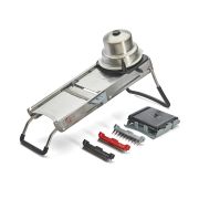 De Buyer (Франция) Мандолина (овощерезка) 40*13 см. с 4-мя насадками и толкателем, нерж. и пластик De Buyer /1/