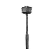 Алюминий (Россия) Молоток для отбивания мяса алюм. 0,19 кг 5*3 см. 24 см. /1/100/