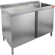 СТОЛ ПРИСТЕННЫЙ НСЗ1М-10/6БП С ВАННОЙ МОЕЧН.