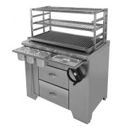 МАНГАЛ УГОЛЬНЫЙ МНОГОФУНКЦИОНАЛЬНЫЙ GRILL MASTER УММ 11306