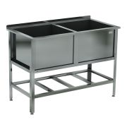 ВАННА МОЕЧНАЯ СВАРНАЯ КОБОР ВМСБ/2-154/80/430