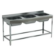 ВАННА МОЕЧНАЯ ЦЕЛЬНОТЯНУТАЯ КОБОР ВМЦ/3-180/70