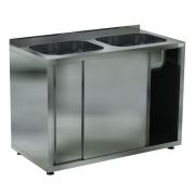 ВАННА МОЕЧНАЯ ЦЕЛЬНОТЯНУТАЯ ЗАКРЫТАЯ ВМЦЗ/2-120/70