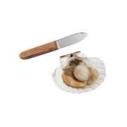 Tellier (Франция) Нож для устриц 110/220 мм. ручка дерев. Tellier /1/12/