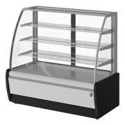 ВИТРИНА КОНДИТЕРСКАЯ KAYMAN K-ВК-1300 СЕРЕБРО