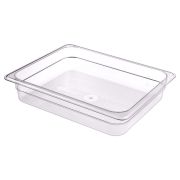 Гастроемкости поликарбонат (Россия) Гастроемкость 1/2 h= 65 мм. 325*265 мм. 3,8 л. поликарб. прозрач. /1/14/